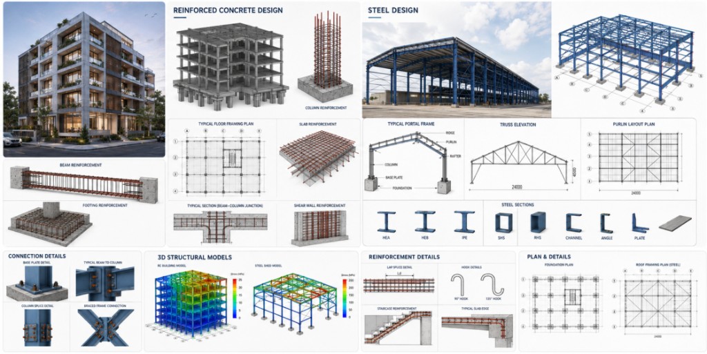 Reinforced Concrete & Steel Design